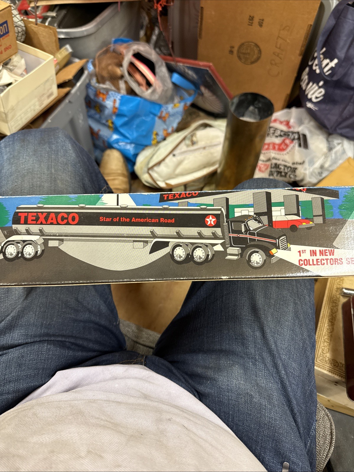 1994 Edition 1994 Texaco Toy Tanker Truck Has Working Lights and Sound TESTED