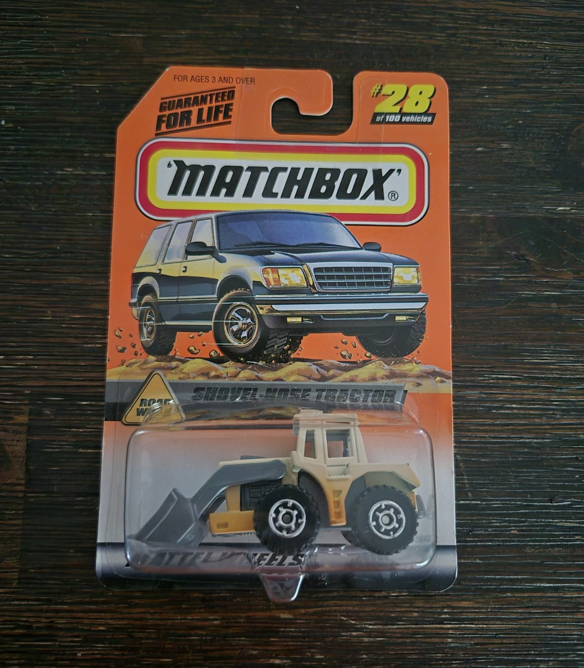 Matchbox Road Works Series 6 Shovel-Nose Tractor 1:64 Diecast 1999 Unopened