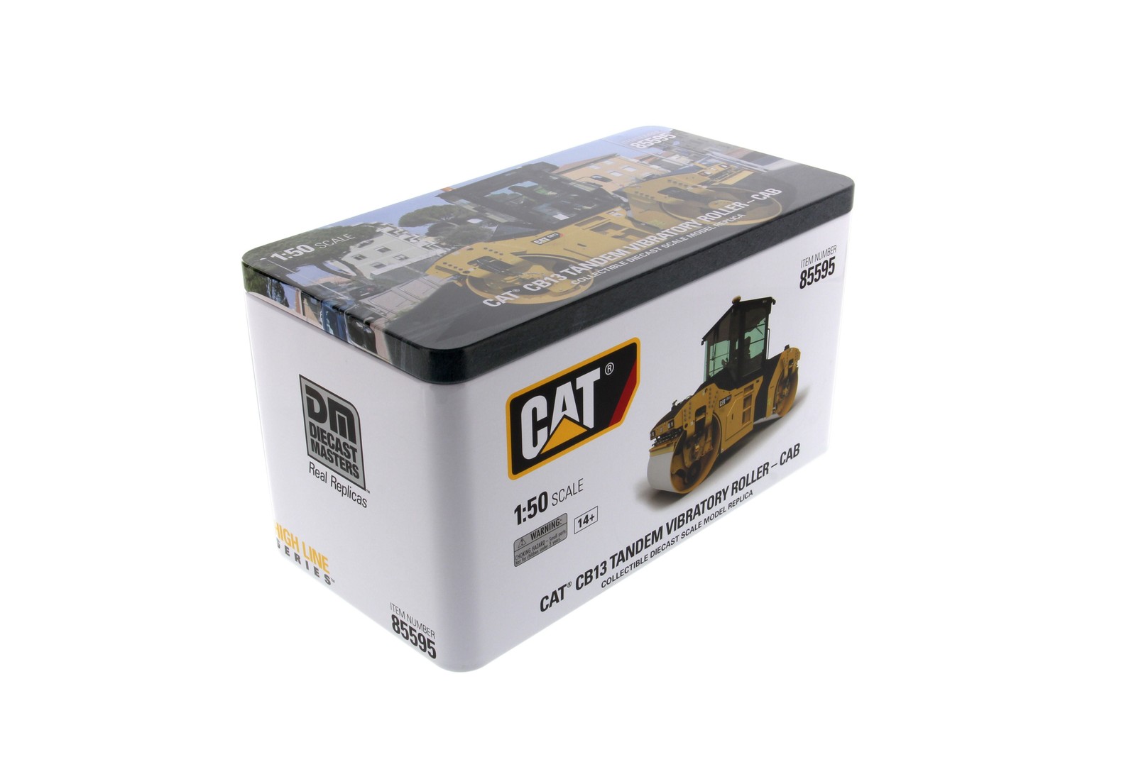 CAT Caterpillar CB-13 Tandem Vibratory Roller Cab Configuration 1:50 85595