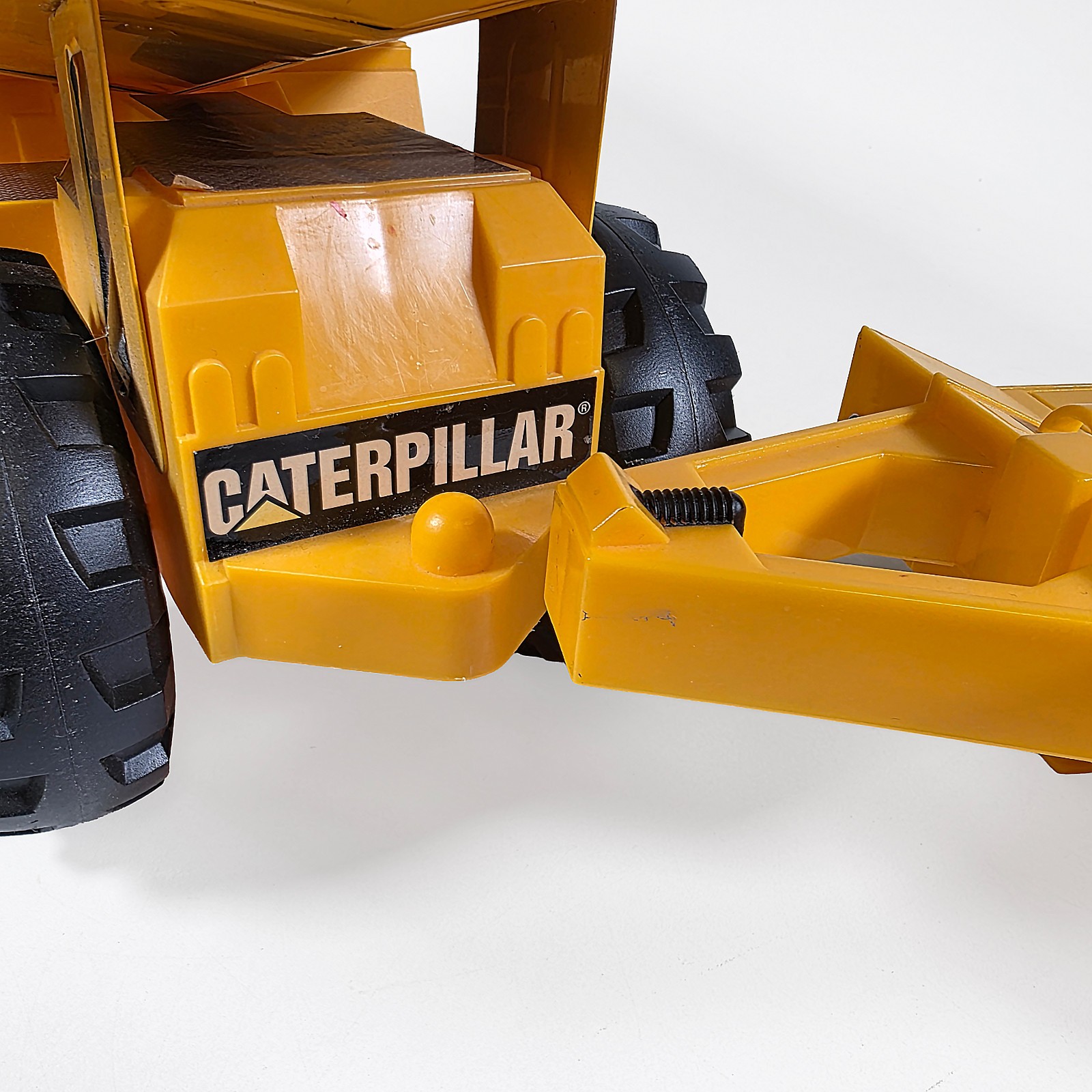 Toy State CAT • Road Rippers 16″ Dump Haul Truck & Trailer • Die-Cast & Plastic