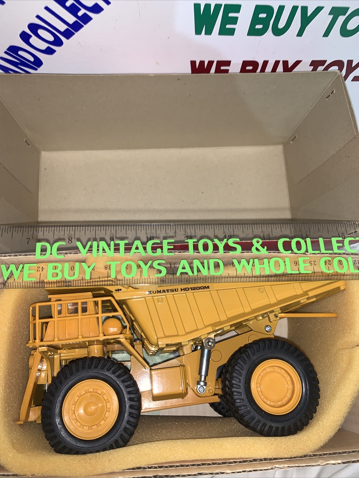 Komatsu HD1200M Dump Truck 1/50 Diapet Yonezawa T-5 Made In Japan BOX INCLUDED!