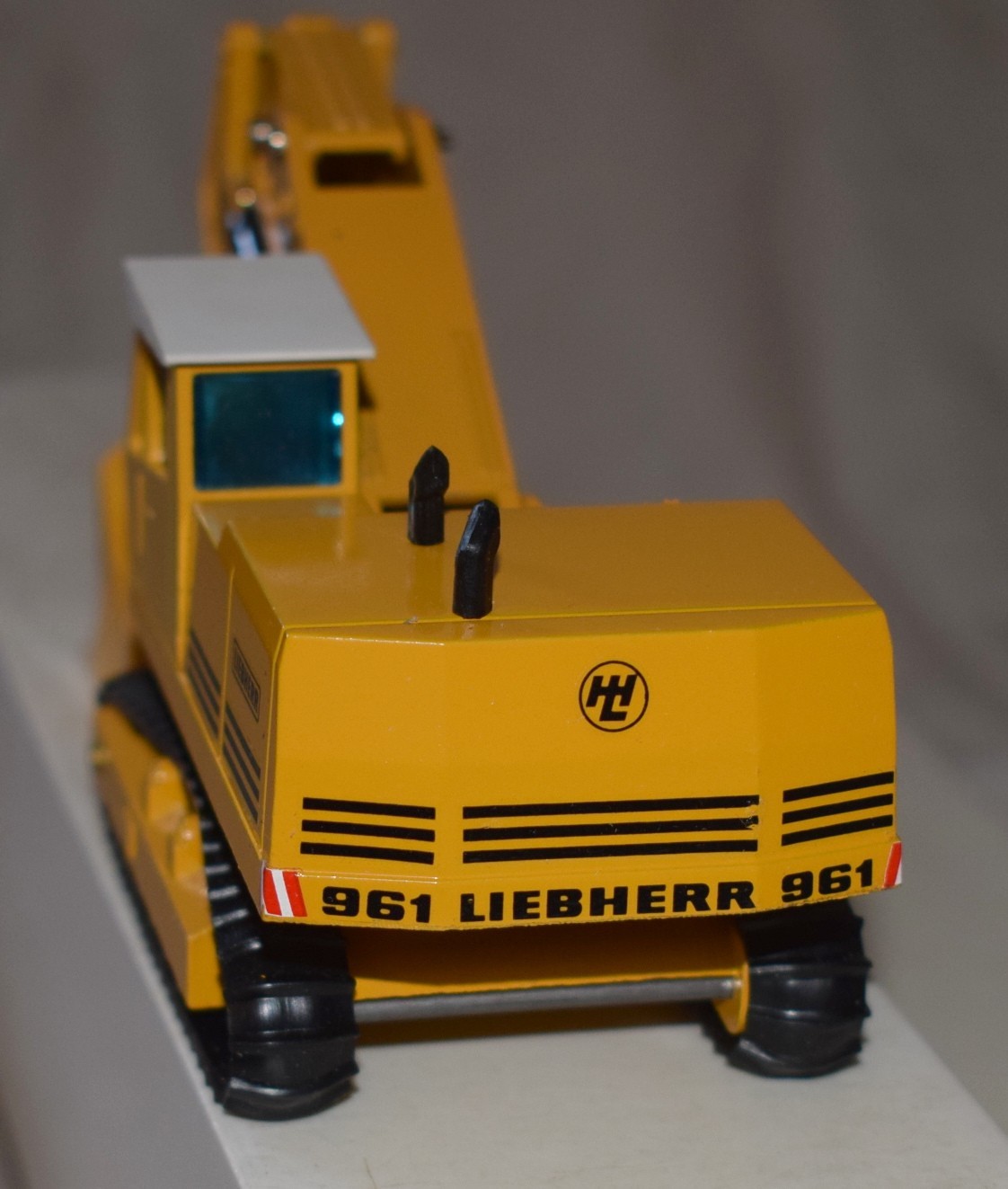 Vintage Gescha 278 Liebherr 961 Excavator Crawler – 1:50 Diecast in Original Box