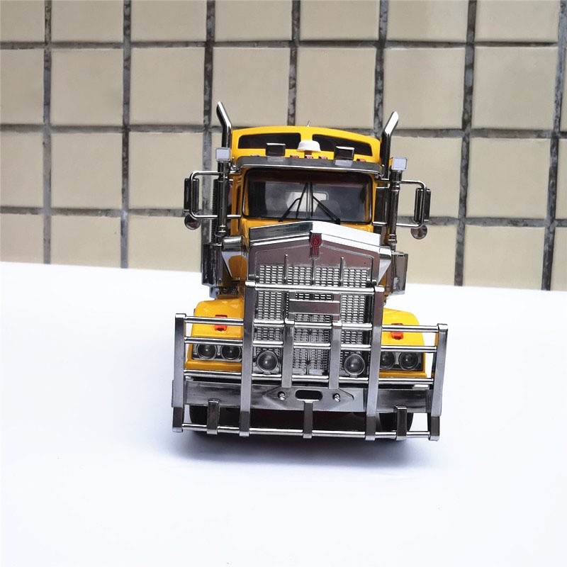 Kenworth T909 Prime Mover Truck Chrome Yellow Drake 1:50 Diecast Model New BNIB