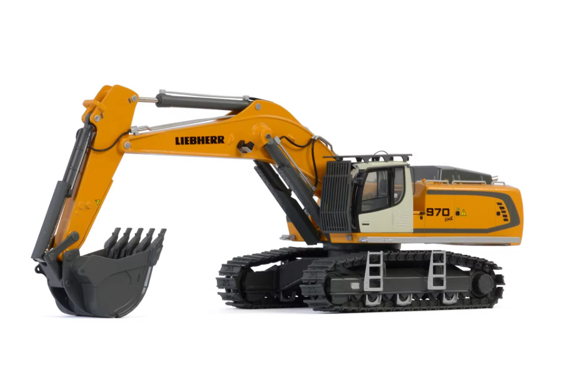 1:50 WSI LIEBHERRR R970SME Excavator Construct Machinery Equipment Diecast Model