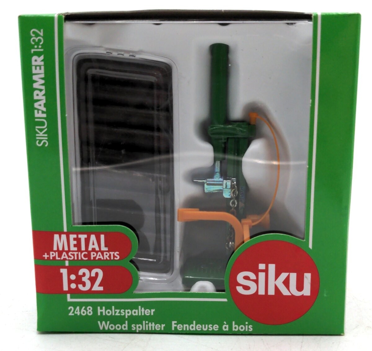 Siku 2468 1:32 Scale Wood Splitter With Logs (10)