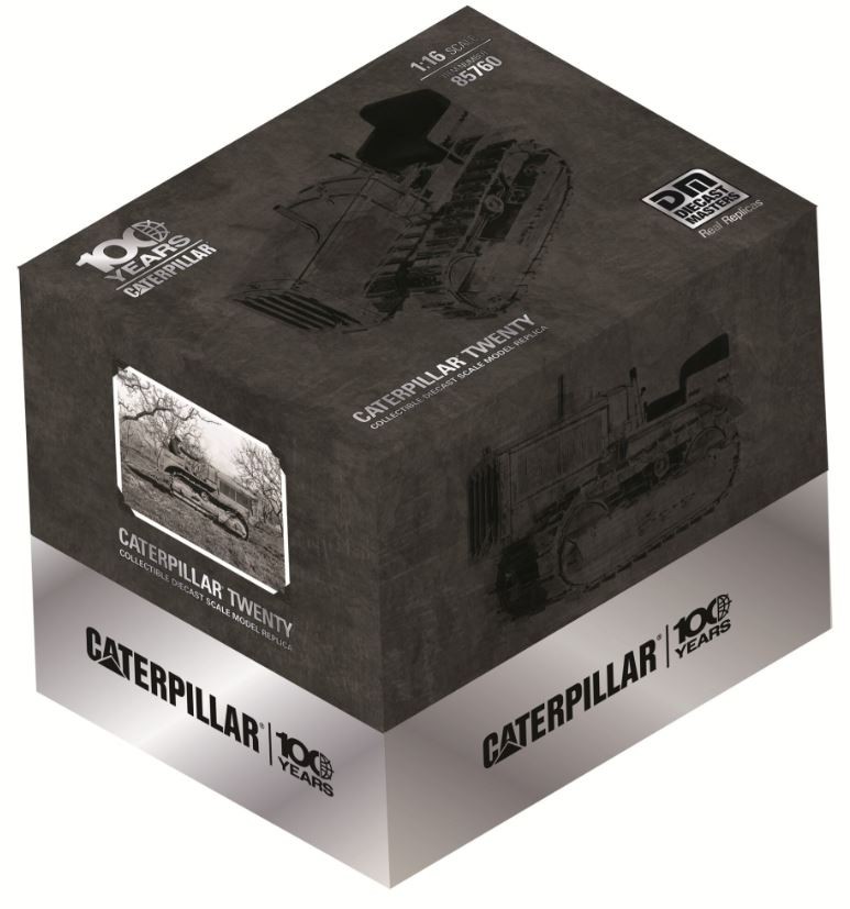 DIECAST MASTERS – Toro CATERPILLAR D8 Gold – 1/16 – DCM85760