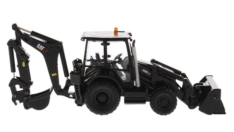 1:50 DM CAT420F2 IT Backhoe Loader Construction Machine Equipment Diecast Model