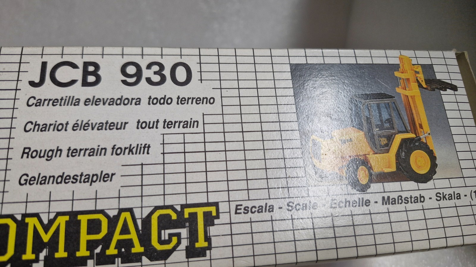 Joal 161 – JCB 930, 1:35 All Terrain Forklift