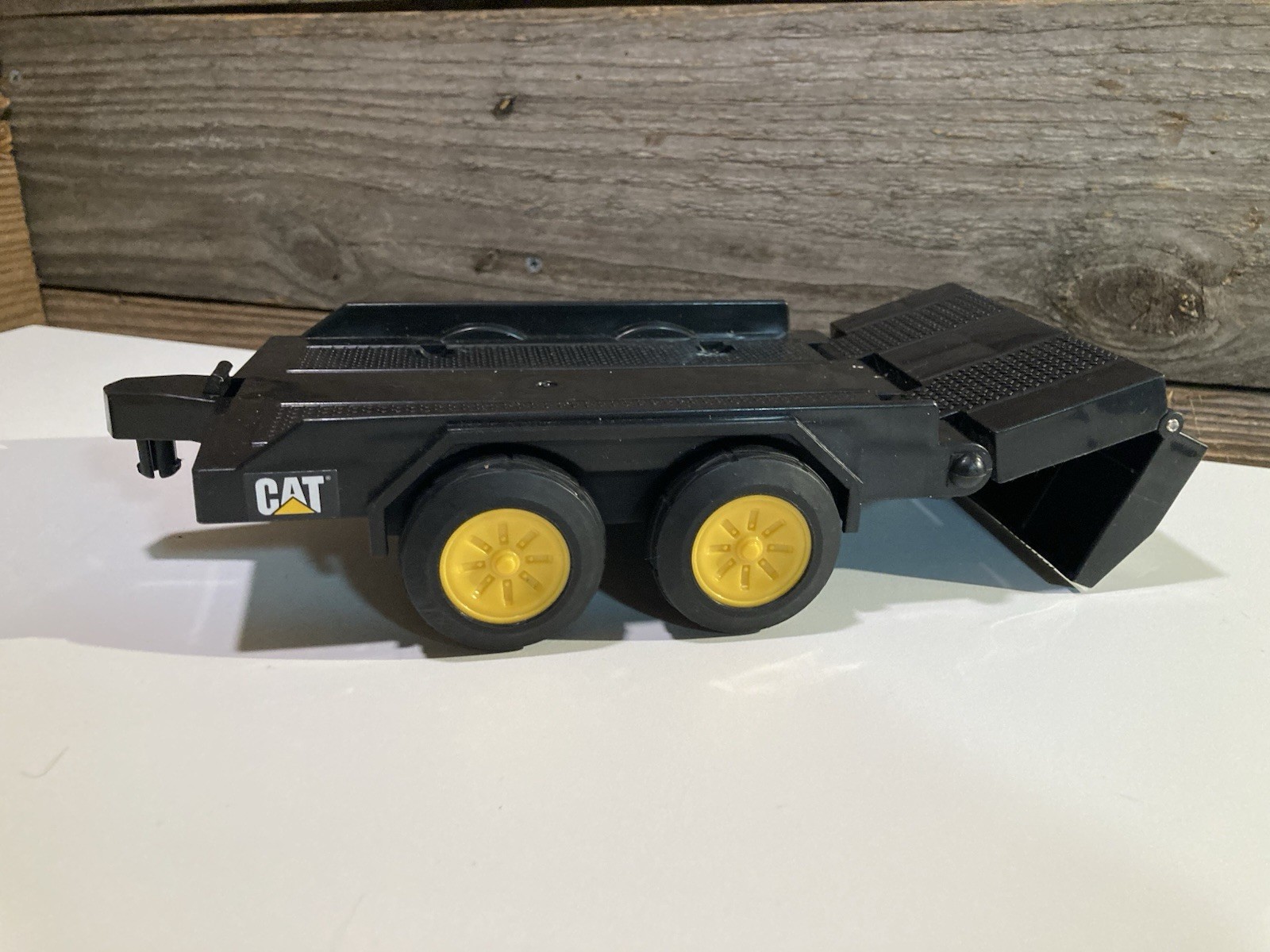 Toy State CAT Truck Trailer & Skid Steer Loader Truck Toy Caterpillar EUC￼