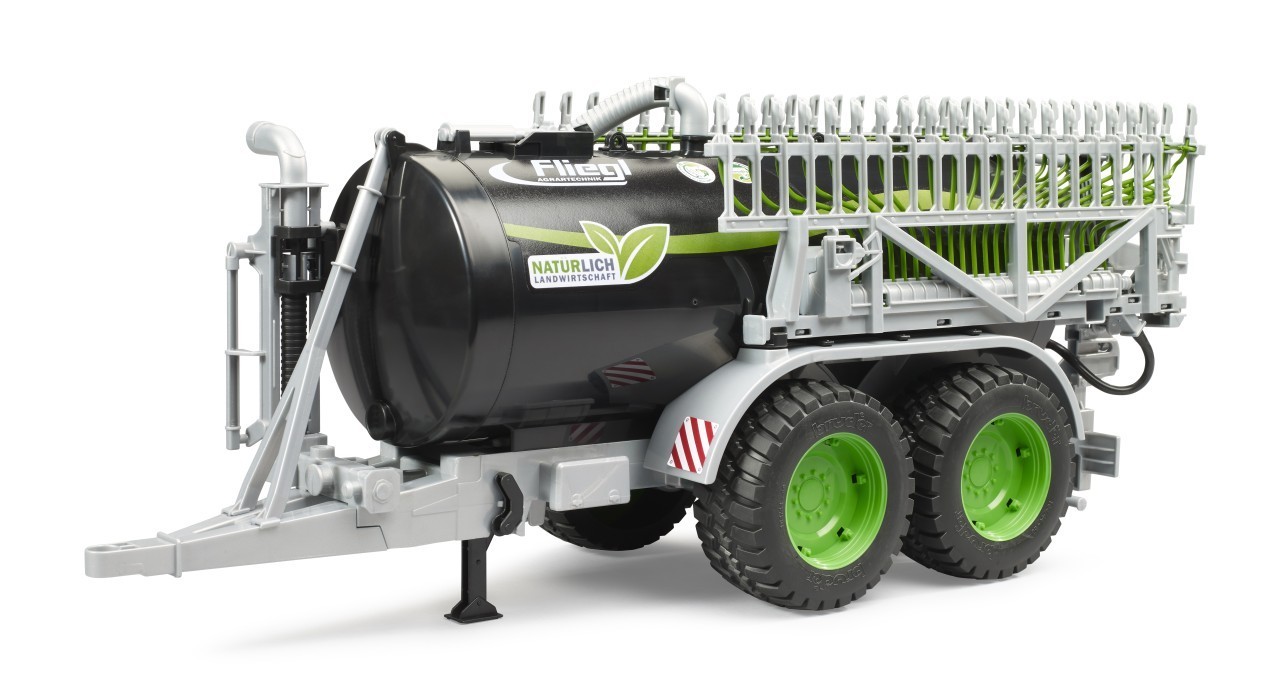 BRUDER JUMBO LINE FLIEGL BARREL TRAILER 02036