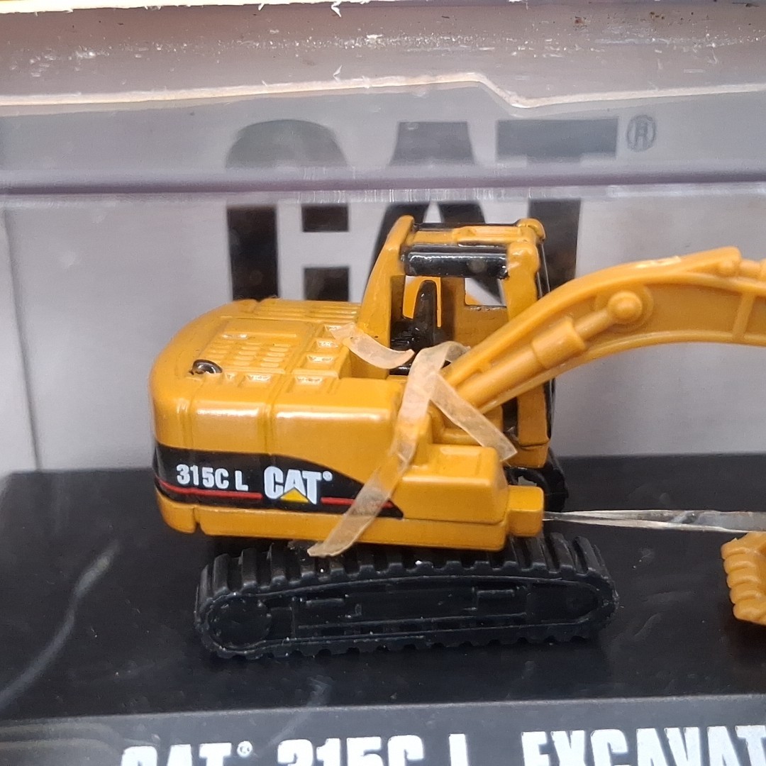 Lot of 2 Cat Construction Mini Caterpillar 315C L & 906 Wheel Loader Diecast LN