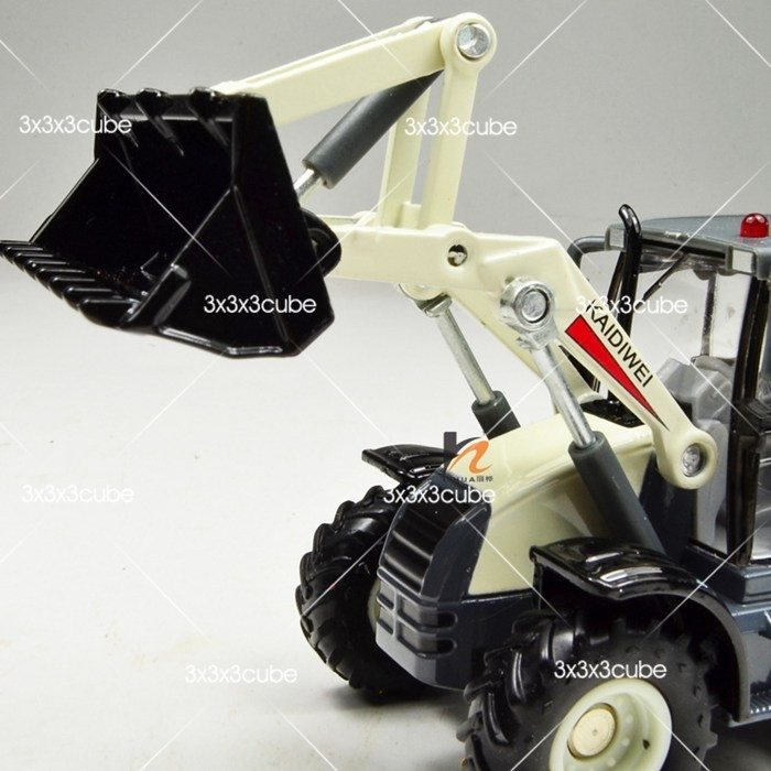 KDW 1/50 Bidirectional Excavator Construction Equipment Diecast Model Car 1:50
