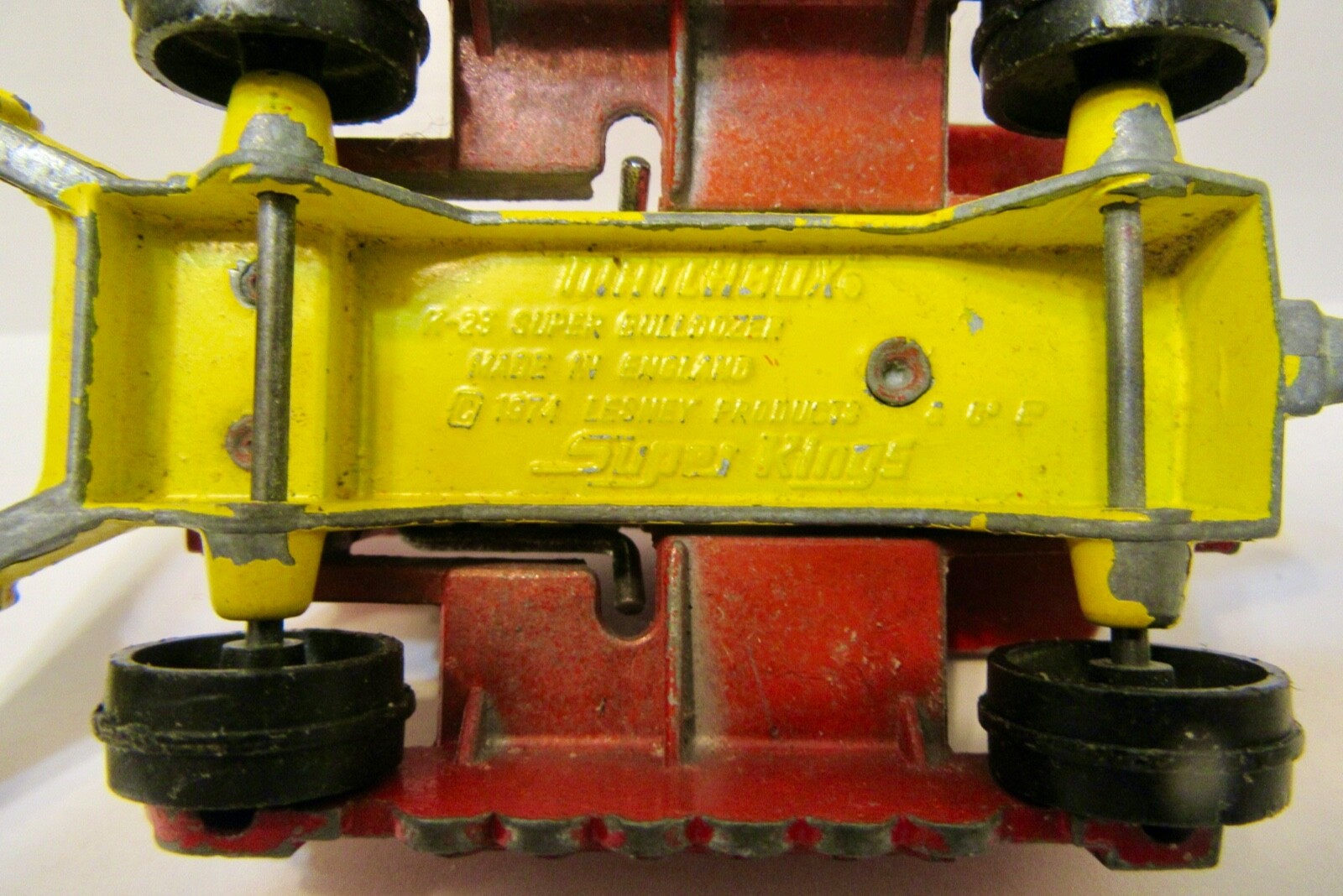 Matchbox K-23 Super Bulldozer With Cobra Engine For Restoration 1974