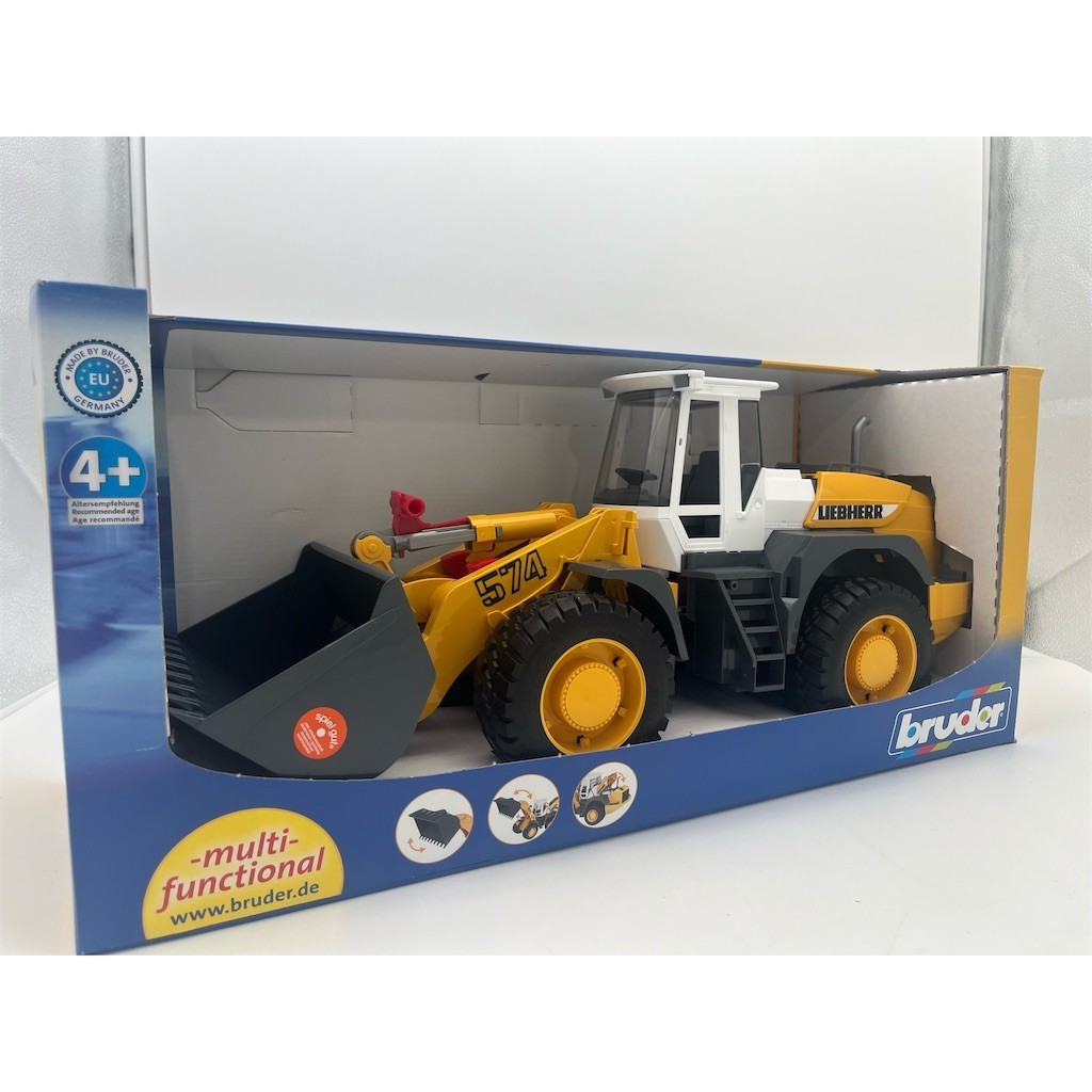 Bruder Liebherr L574 Articulated Wheel Loader Toy Vehicle 1:16 Boxed