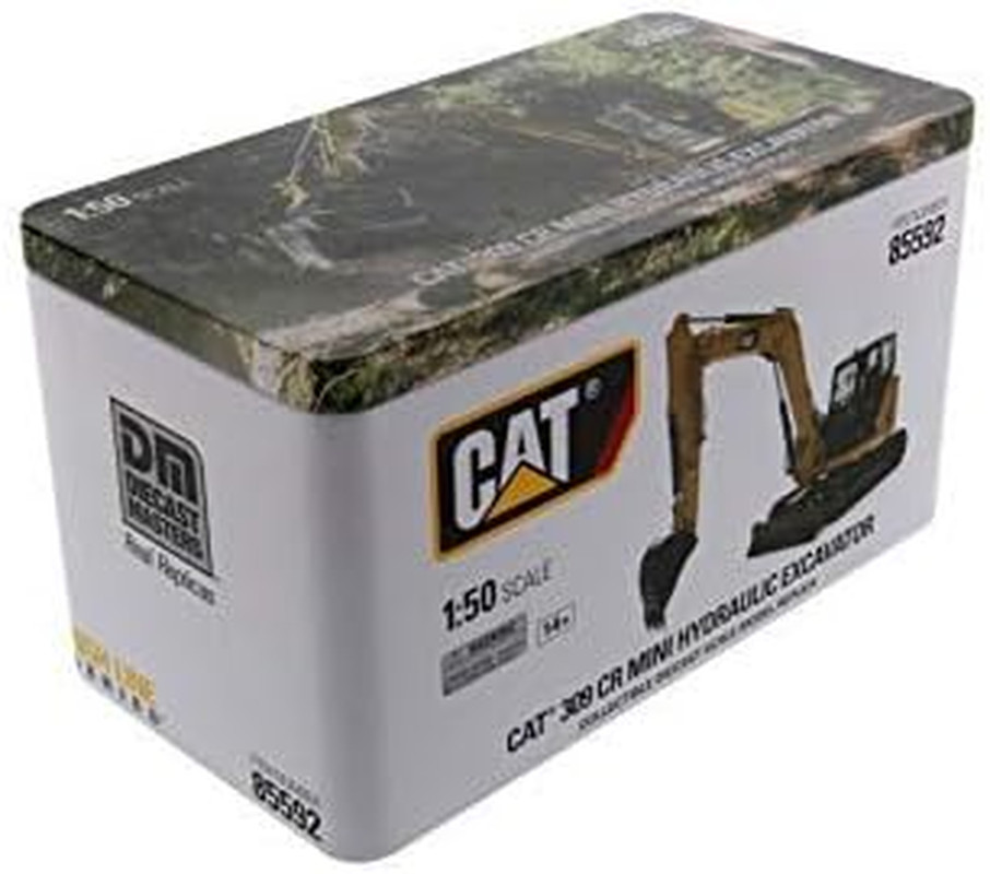 1:50 Scale Caterpillar 309 CR Mini Hydraulic Excavator | High Line Series Cat Tr