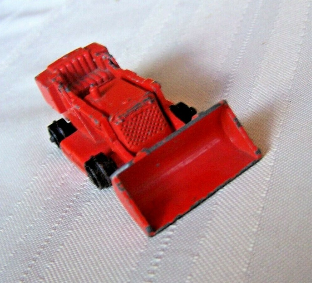 Matchbox Lesney 1962 No. 58 Drott Excavator Missing Treads Played Condition