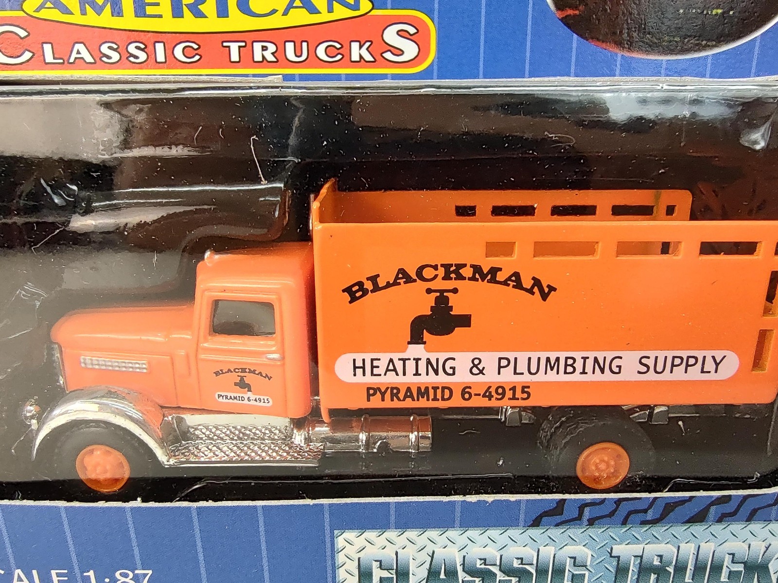 IMEX American Classic Trucks Diecast 1:87 Blackman Heating Plumbing Supply Truck