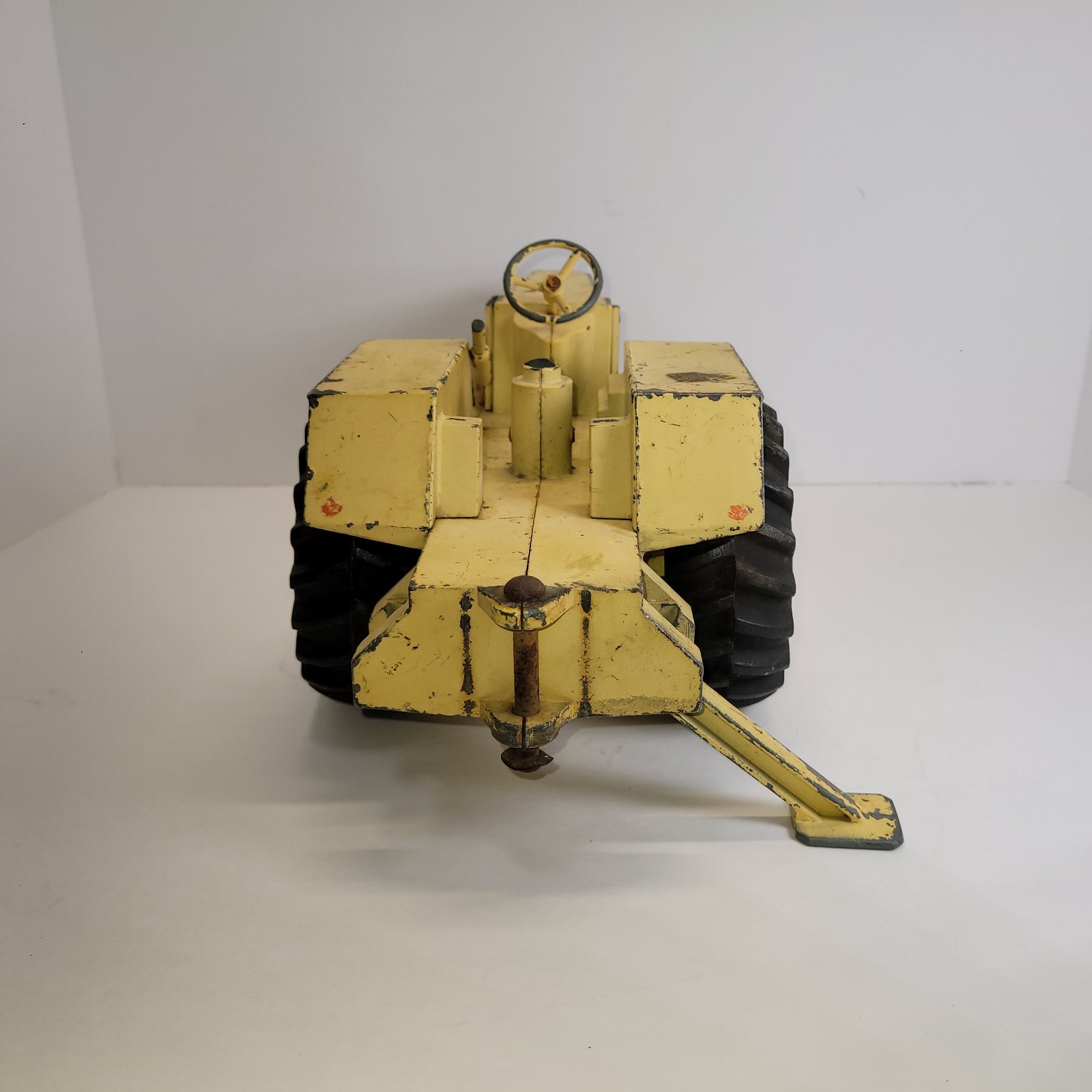 Vintage 1973 Ford Backhoe 1/12 Scale Diecast Metal Tractor