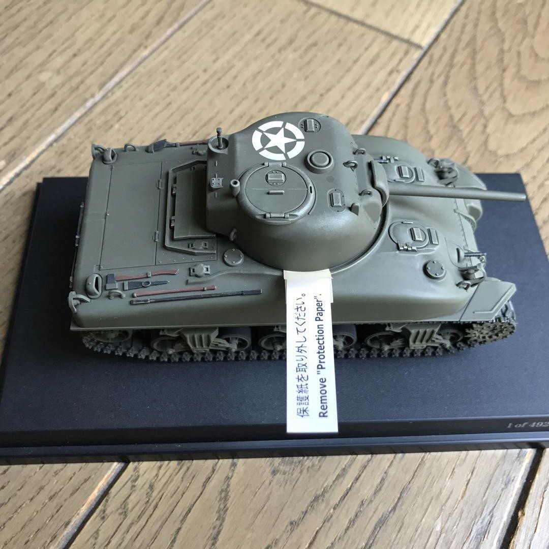 Tamiya 1/48 Military Miniature Sherman M4A1 US Army Tank Model