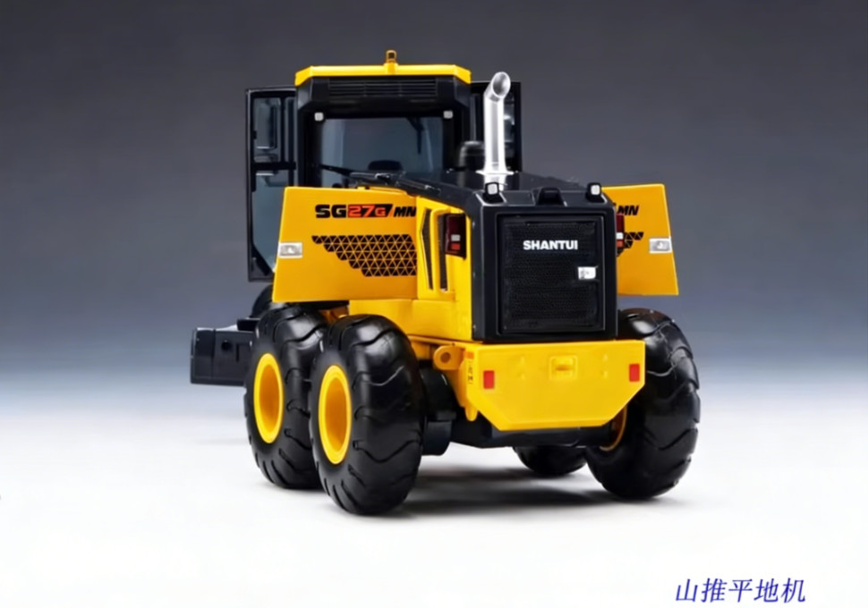 1:35 29CM SHANTUI SG27-G Motor Grader Construct Equipment Machine Diecast Model