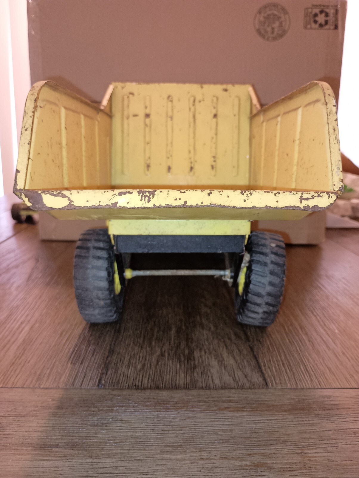 VTG. 1960s/70s (17 Inch) Yellow Nylint Dump Truck – Made In Rockford IL