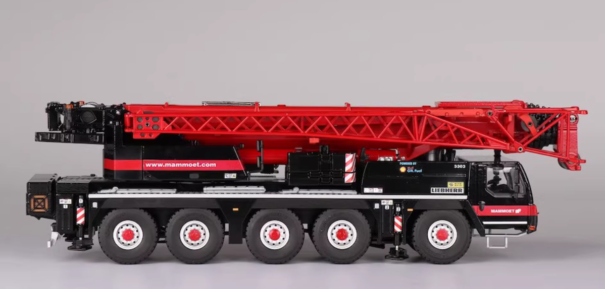 1:50 Mammoet LTM 1110-5.1 Crane Construct Equipment Machine Diecast Model