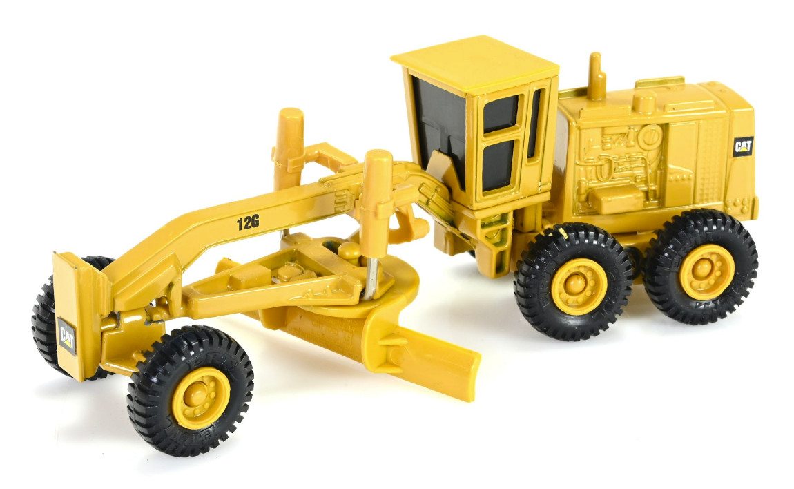 Vintage ERTL Caterpillar Road Grader 12G Toy Scale Model