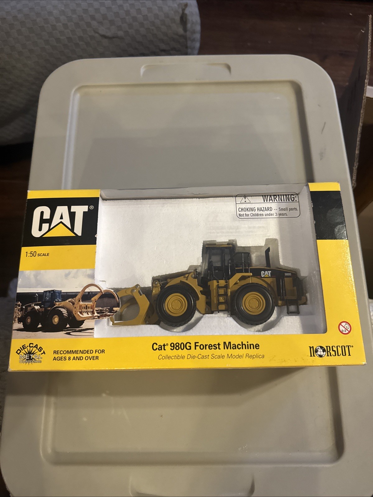 CAT 980G Wheel Loader – Norscot Models 1:50 – New In Box