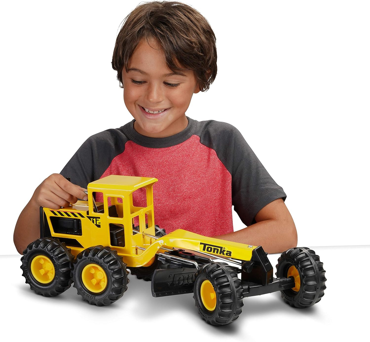 Tonka Steel Grader Vehicle