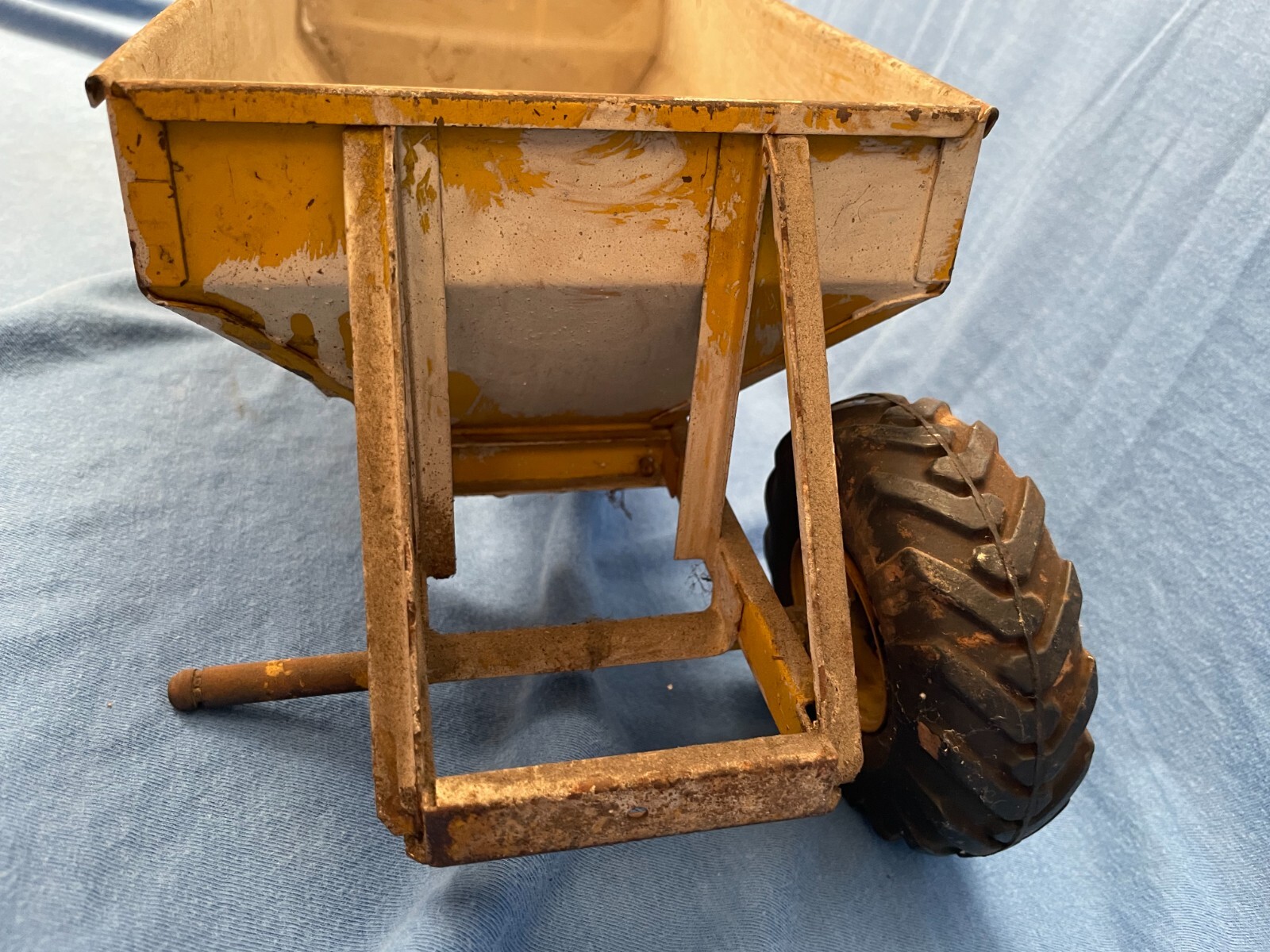 1950s DOEPKE Wooldridge Pressed Steel Earth Mover Bottom Dump Construction Truck
