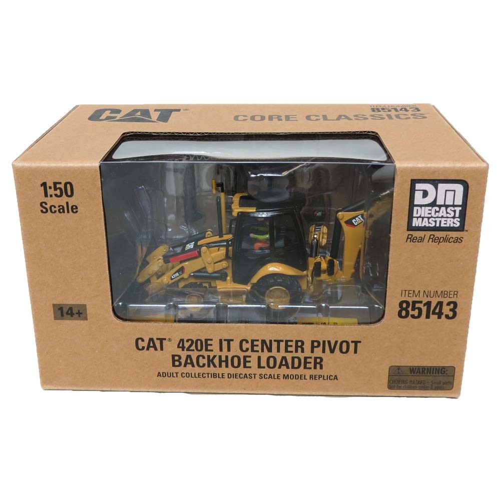 1/50 Caterpillar CAT 420E IT Backhoe Loader Core Classics Diecast Masters 85143