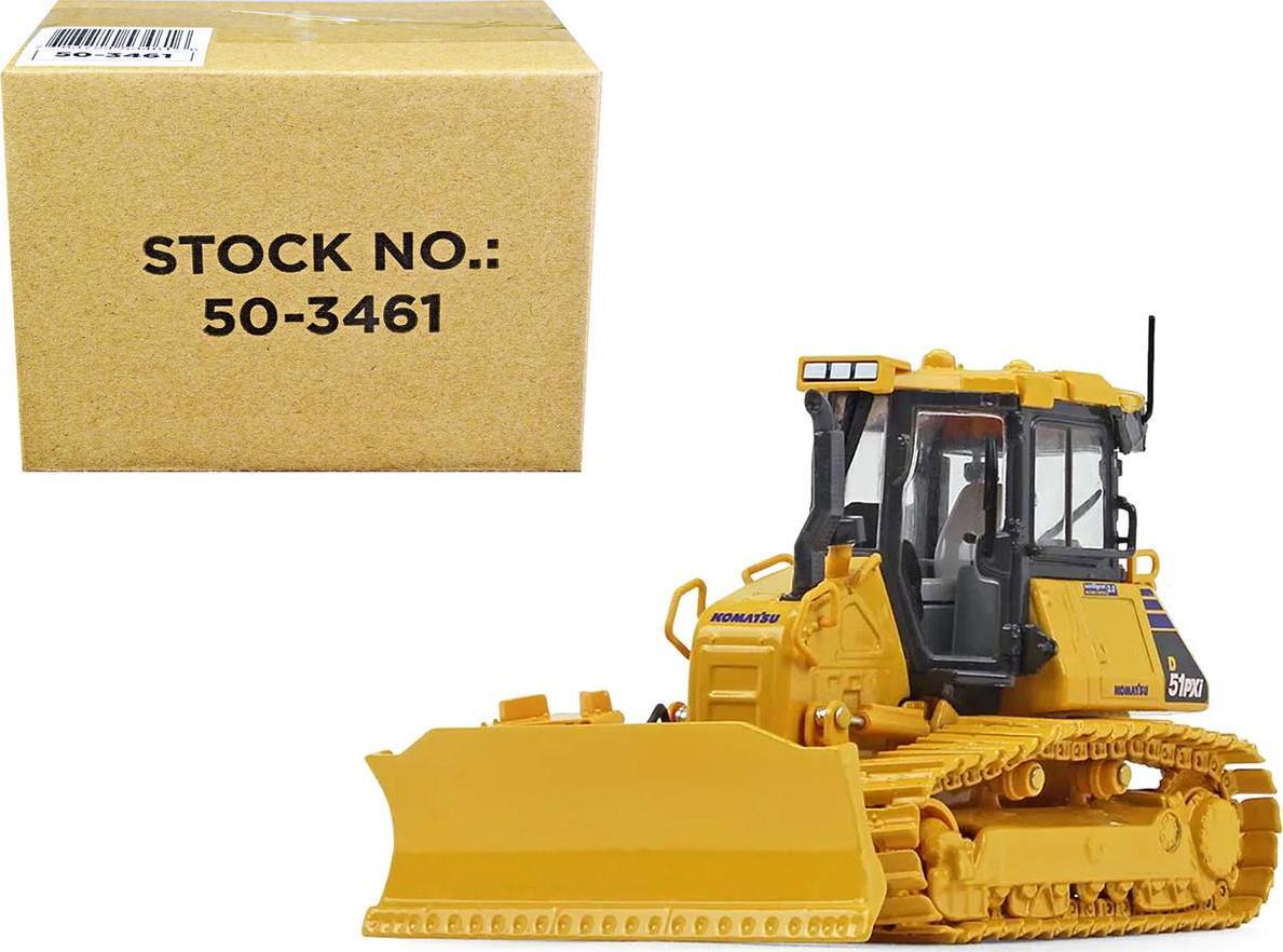 Komatsu D51PXi-24 Dozer with Hitch 1/50 Diecast Model by First Gear