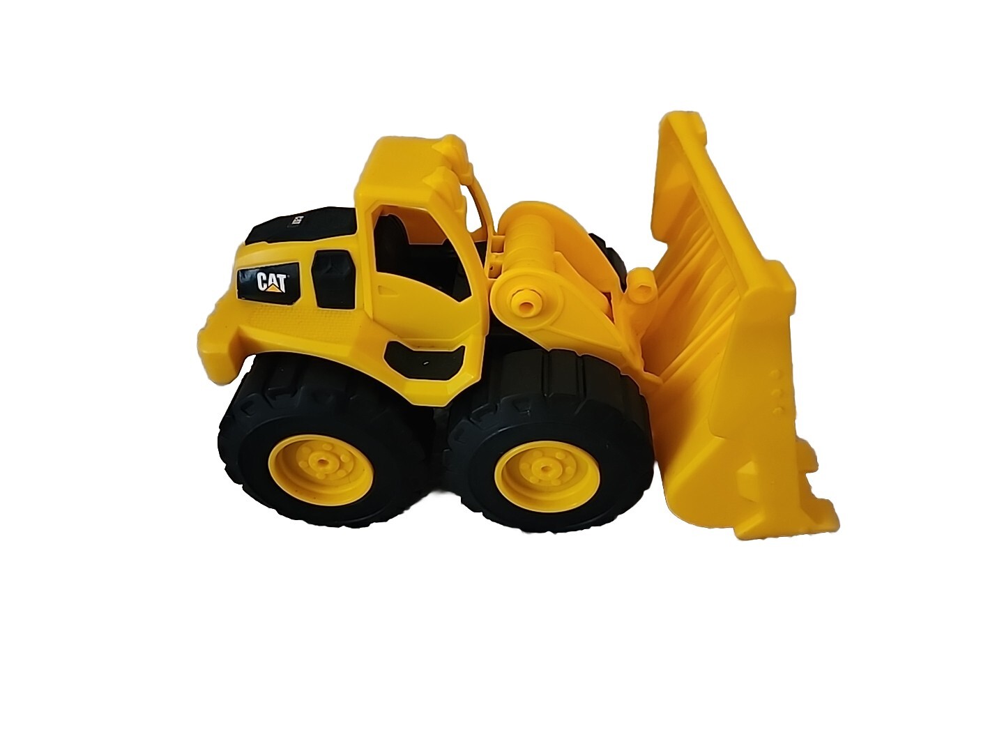 CAT Construction 7” Plastic Wheel Loader Toy Yellow