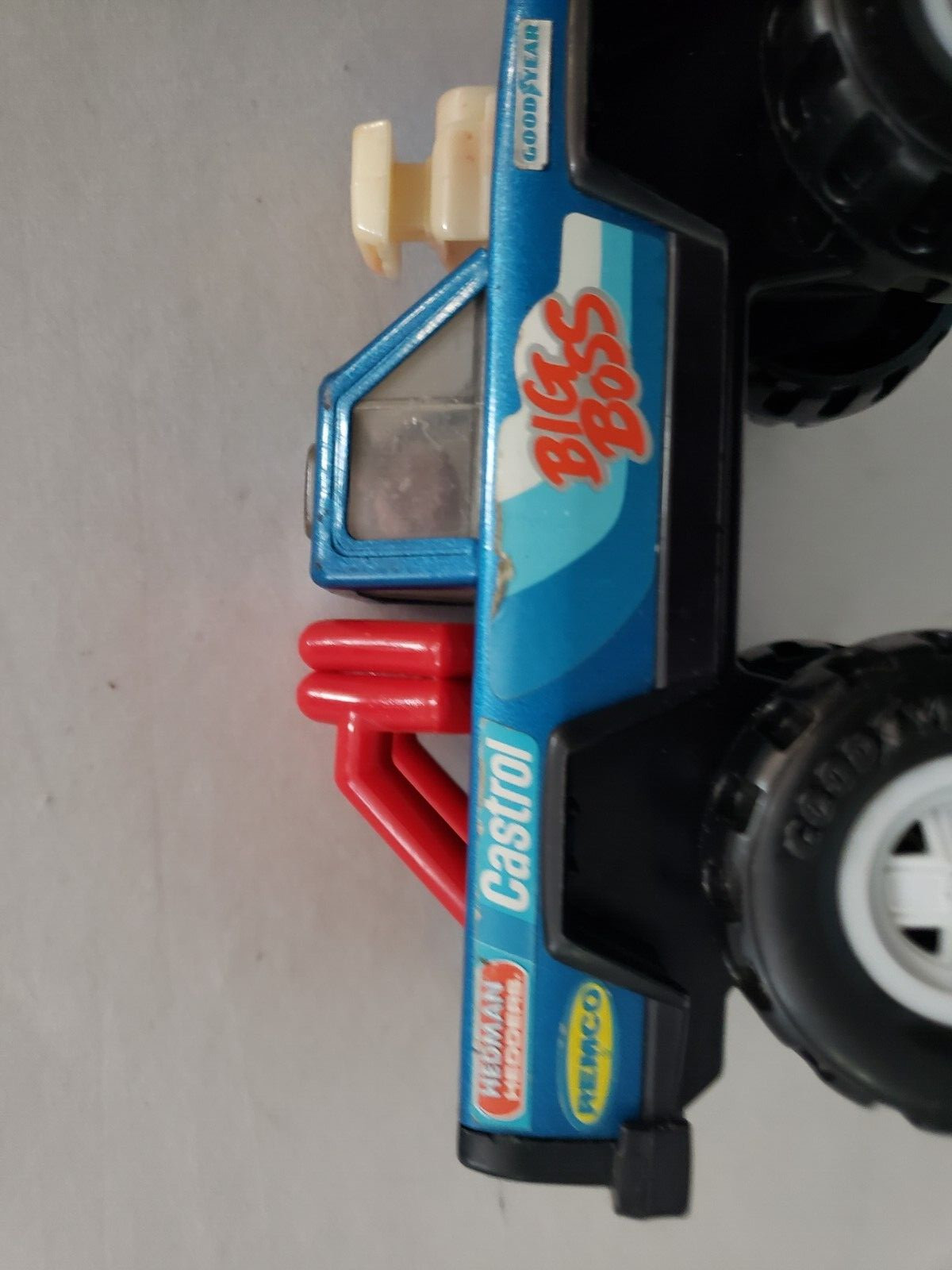 Remco Toys BIG BOSS 4×4 Truck Blue Good Year Castrol 1985
