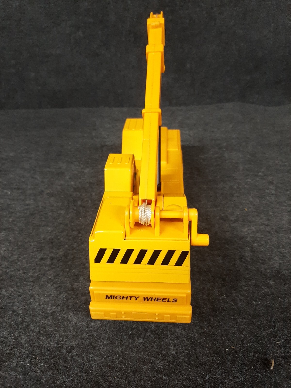 Mighty Wheels Dump Truck, Bulldozer, Crane. Soma 1998. (DC091022-05)