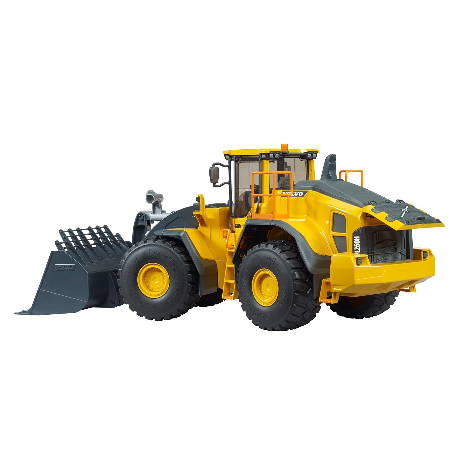 Bruder Volvo L260h Wheel Loader Toy 224 X 79 X 89 Inches Fully Functional Veh…