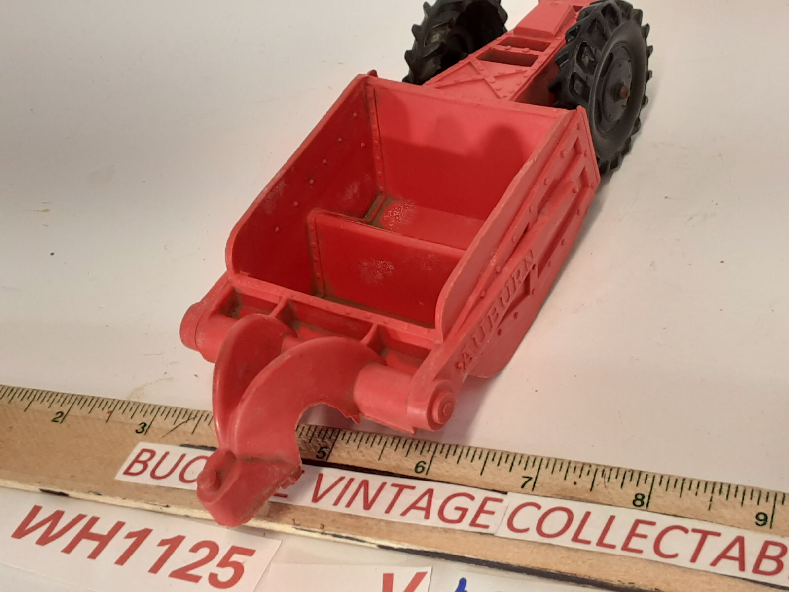 Vintage Auburn Rubber Co. #2 Earthmover Pan Only Rare Faded Red