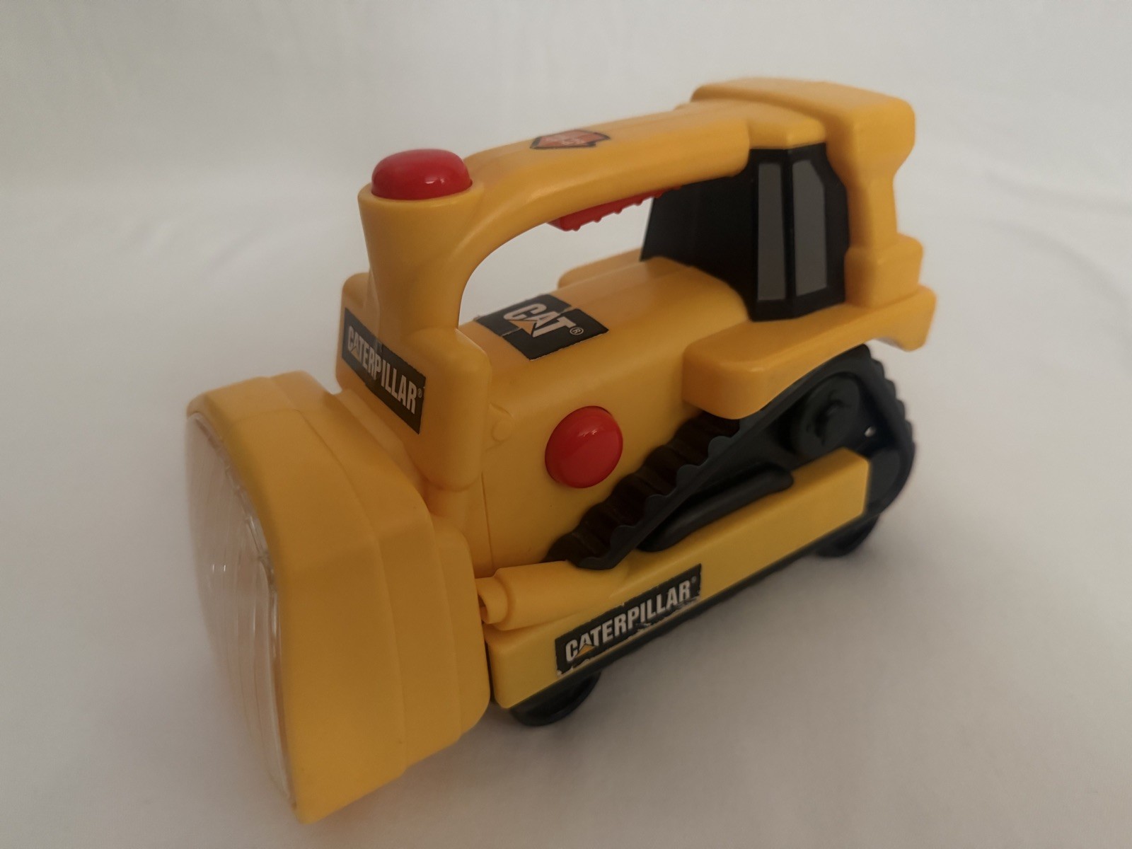 Caterpillar Kids Bulldozer Flashlight Children’s Toy Lights Sounds Handheld