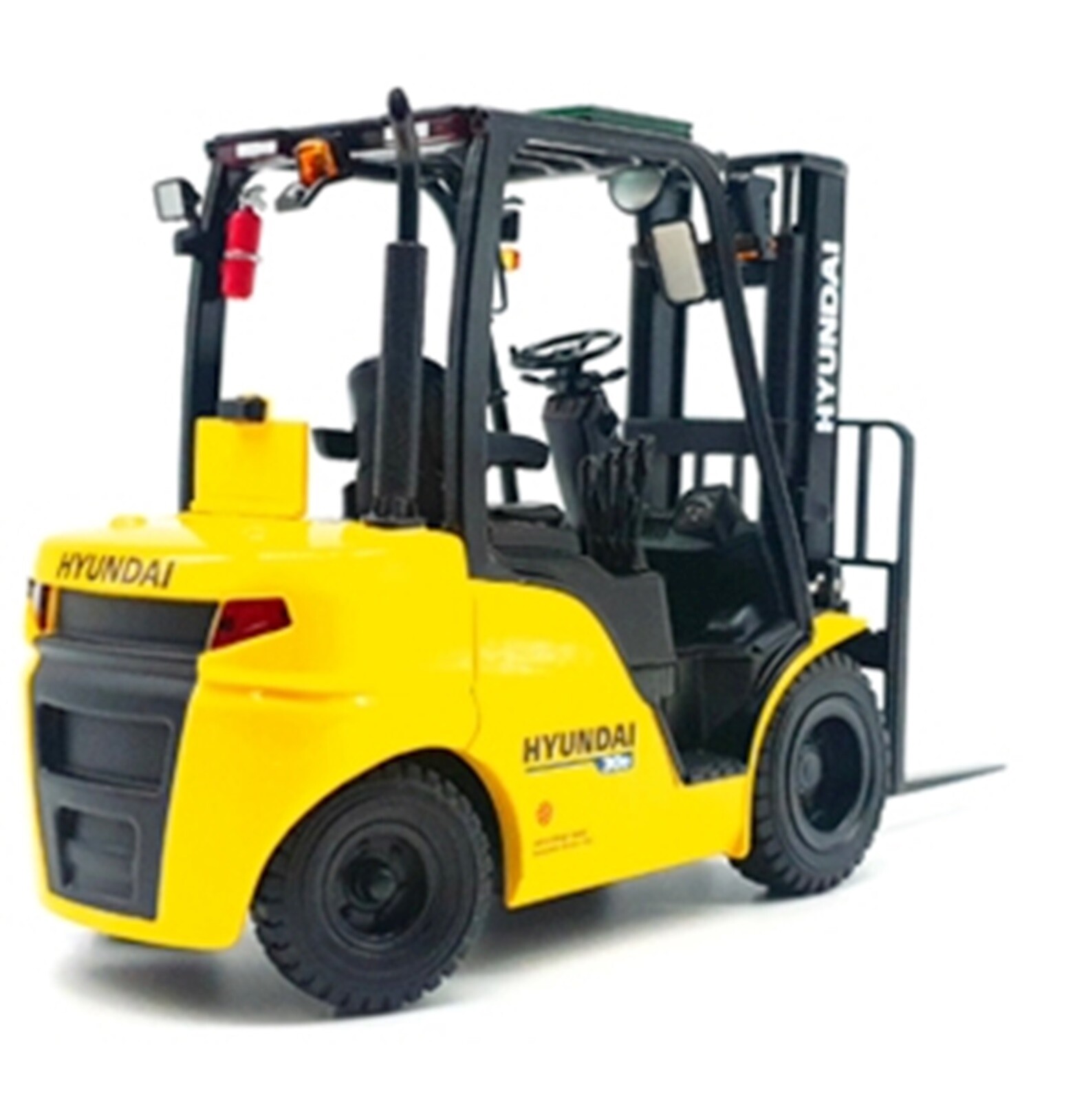 HYUNDAI 1/20 30D FORKLIFT TRUCK Die-Cast Construction Miniature ⭐Express⭐