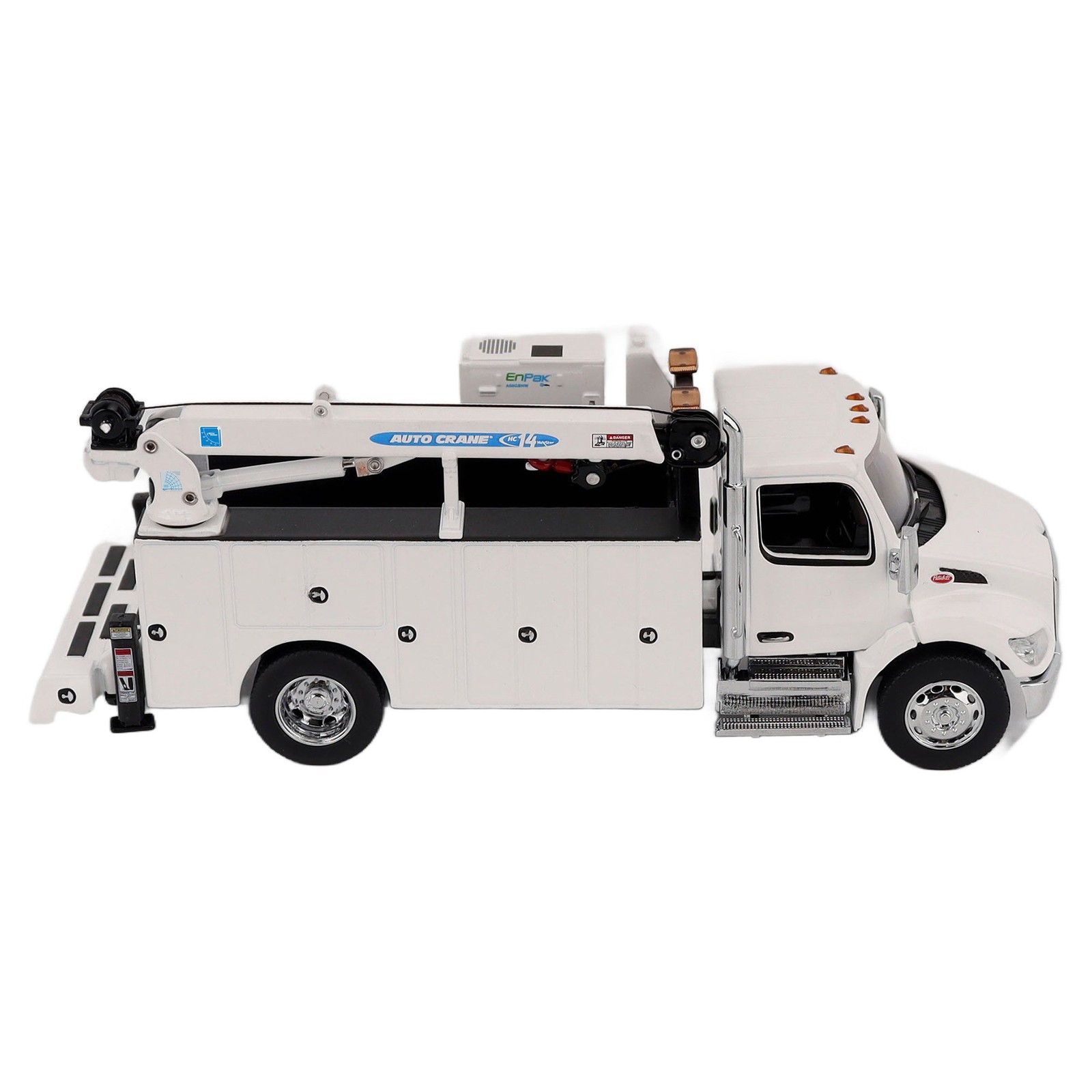 Peterbilt Model 536 Auto-Crane Titan85-Body HC14-Crane Work Truck w/ AC40 1:50