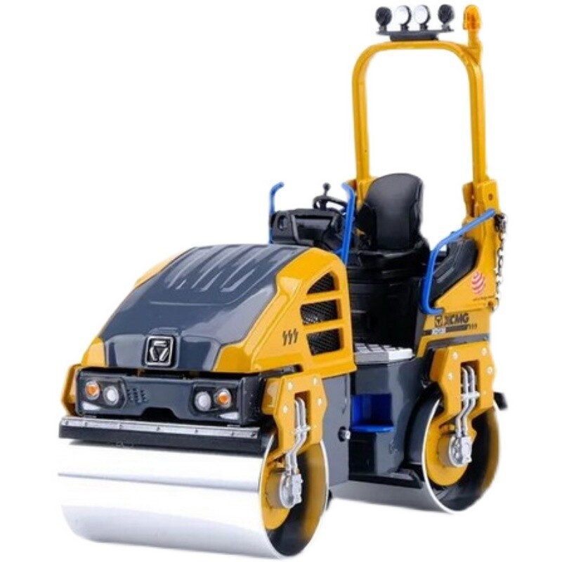 1:25 XCMG XD120 Road Roller Construction Machinery Equipment Diecast Model