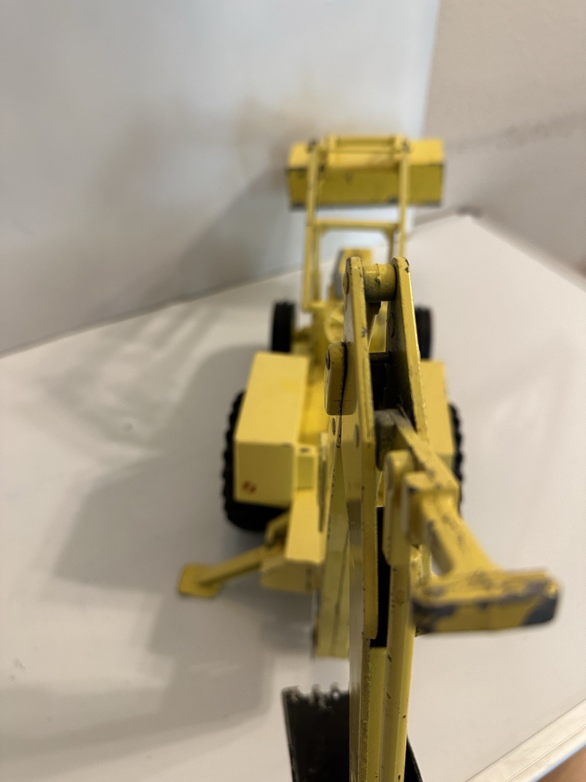 ERTL Vintage 1:22 Scale Diecast Ford 7500 Backhoe Loader Tractor Excavator