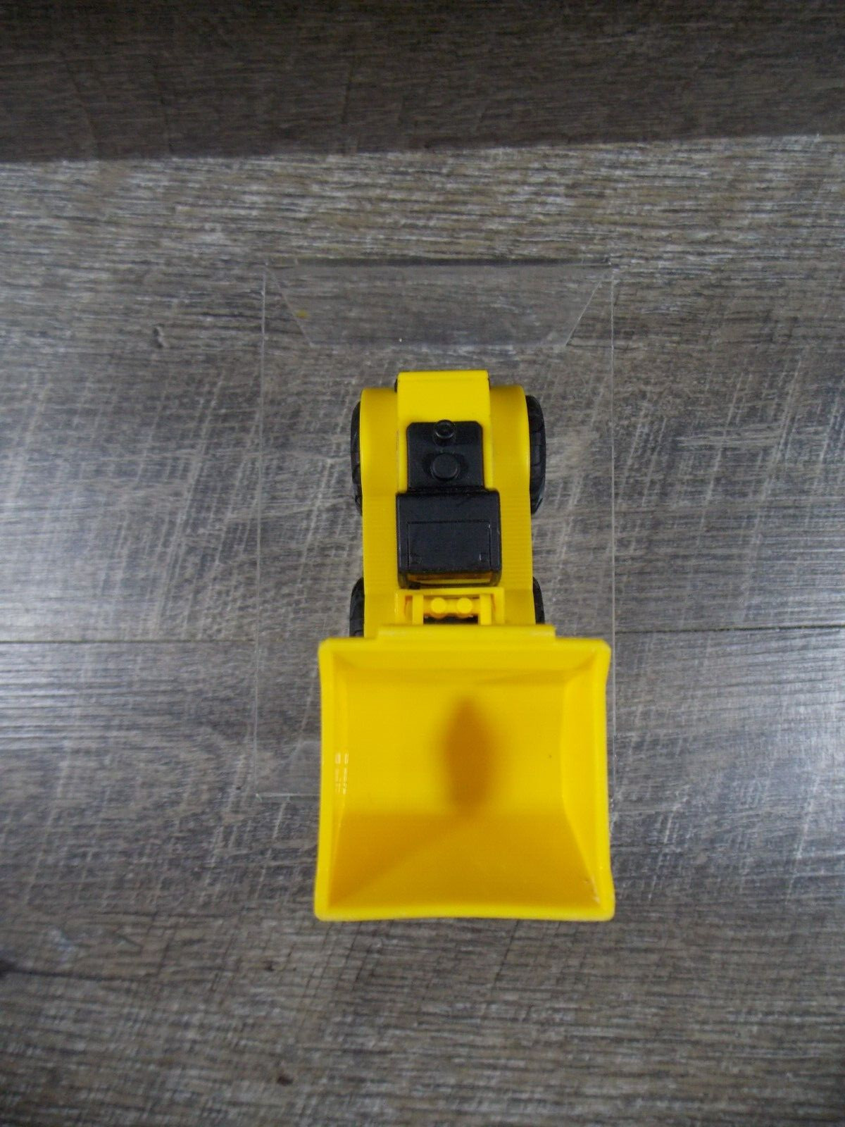 Yellow Metal & Plastic Tonka Tractor & 2 Plastic CAT Caterpillar Loaders 3 to 4″