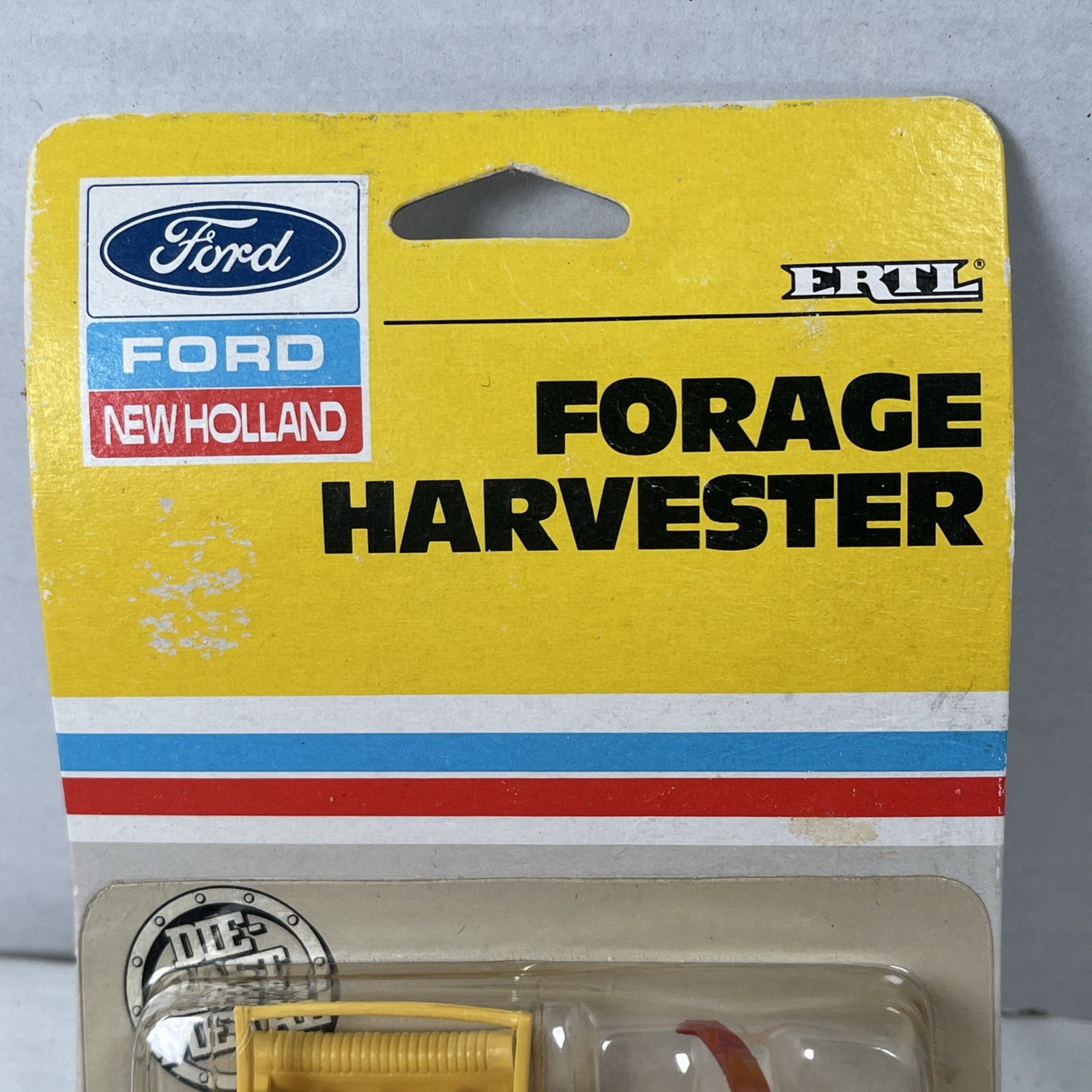 ERTL Ford New Holland Forage Harvester 1:64 Diecast Farm Toy #372 Sealed 1987