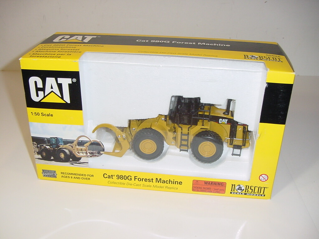 1/50 CAT 980G Forest Machine by Norscot NIB!