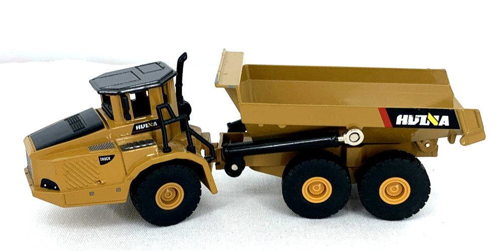 Hulna Dump Truck Articulated Hauler 8″ Die Cast Metal