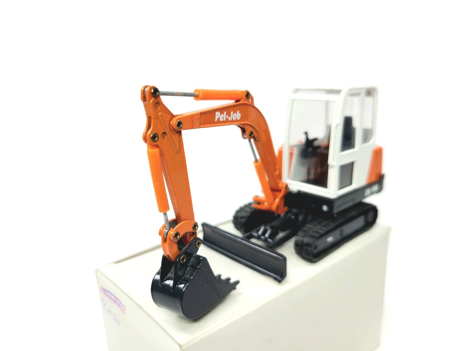 Pel-Job EB406 Compact Excavator – CEF Sijam Replex 1:35 Scale Model #329