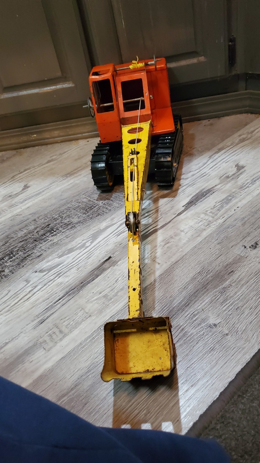 T-17 Vintage 60’s Pressed Steel Nylint Big Dig Power Digger Vehicle