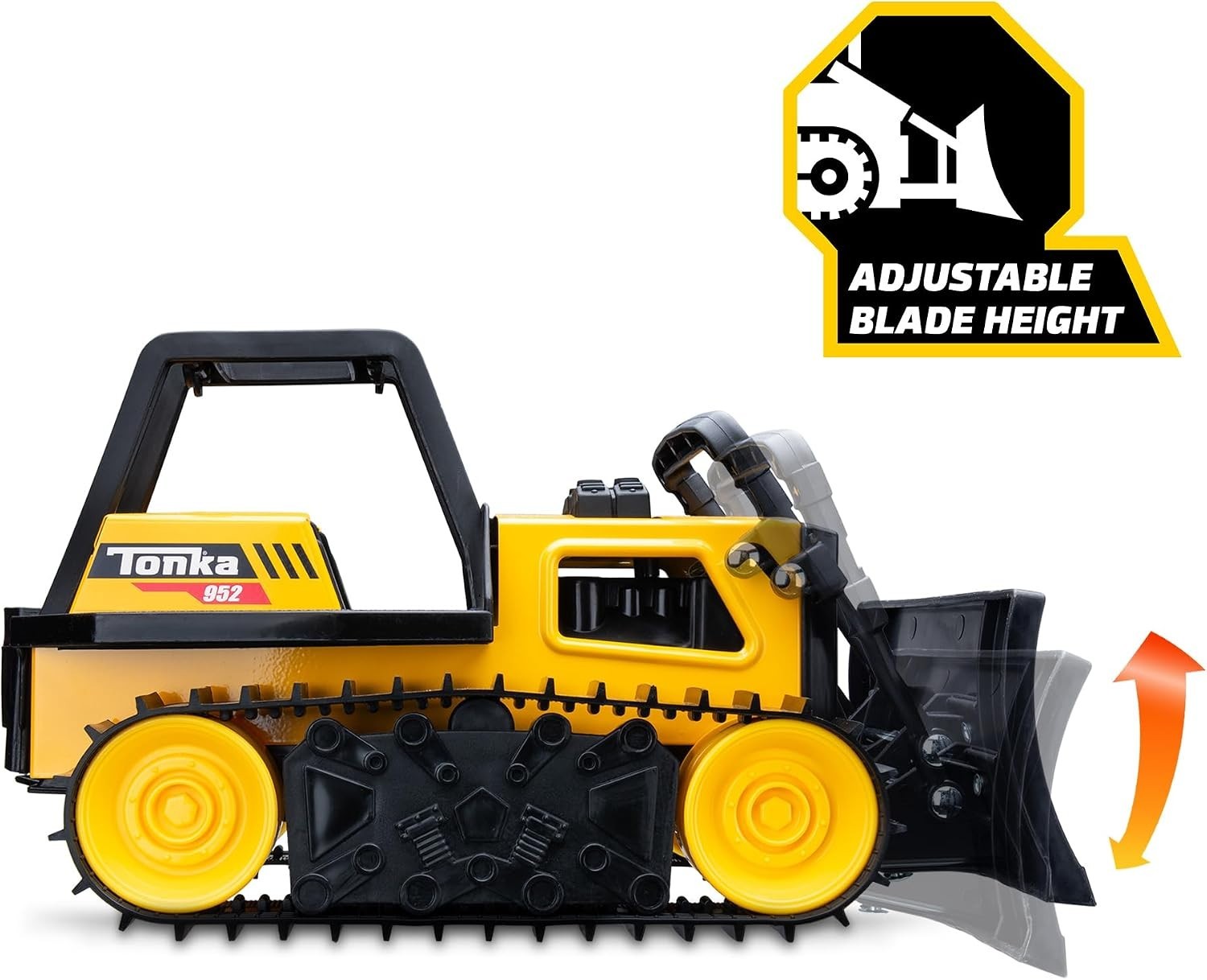 Imaginative Play Yellow Construction Bulldozer, Perfect Gift for Young Builders