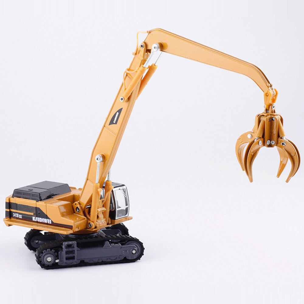 1:87 Material Handler Crane Truck Toy Construction Equipment Diecast Toy Vehicle